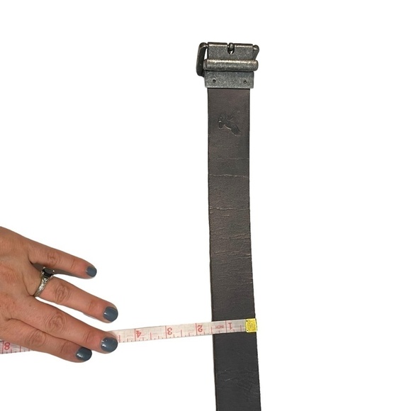 Reversible Leather Black And Brown Belt - Picture 3 of 8